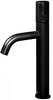 Смеситель для умывальника высокий Boheme STICK MRAMOR 122-B-MR-B