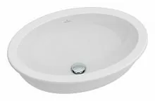 Villeroy & Boch 616130R1 Loop&Friends Раковина под столешницу 56х38 см, альпийский белый CeramicPlus