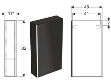 Сет № 1866 500.639.JK.2, Шкафчик верхний (Lava)