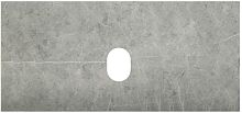 BelBagno KEP-100-MGL-W0 Marmo Столешница 100 см из керамогранита, Grigio Lucido (серый глянец)