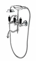 Caprigo 03B-510-crm Adria-Classic Black Edition Смеситель для ванны, хром