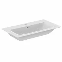 Ideal Standard E027901 Connect Air Vanity Раковина подвесная 85х46 см, для монтажа соло, Euro White (евробелый)