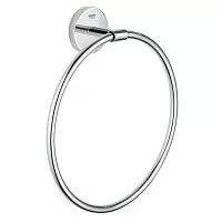 Grohe 40460001 BauCosmopolitan Кольцо для полотенца, хром купить  в интернет-магазине Сквирел