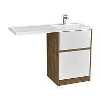 Aquaton 1A274801LH010 Фасад для тумбы Лондри 60 белый глянец купить  в интернет-магазине Сквирел