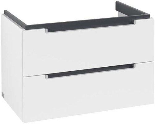 Villeroy & Boch A69600MS Subway 2.0 Тумба под раковину 79х45 см, белый матовый (White Matt)