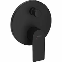 Hansgrohe 72468670 Rebris E Смеситель для ванны (внешняя часть), матовый черный
