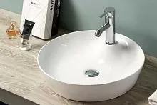 BelBagno BB1306 Раковина накладная керамическая 45 см, белая