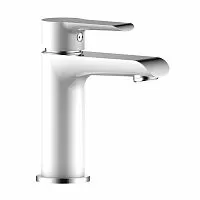 Rossinka W35-12 W Смеситель для раковины, белый