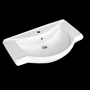 Caprigo Классик 650 Kirovit Раковина мебельная 66.5х41.5 см, белая