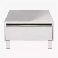 Акватон 1A231003KP010 Капри 60 Комод 55х43 см, белый глянец/хром глянец купить  в интернет-магазине Сквирел
