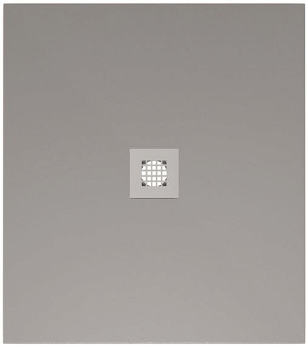 Allen Brau 8.31005-PGM Priority Душевой поддон, 100х100 см, серый