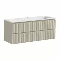 Sancos SNT120CE Snob T Тумба под раковину 119.5х44.5 см, подвесная, Beige Soft купить  в интернет-магазине Сквирел