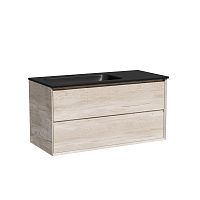 Sancos MR2.0100LEG Marmi 2.0 Тумба под раковину 99.5х44.5 см, подвесная, левая, дуб галифакс натуральный