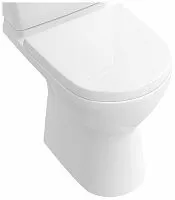 Villeroy & Boch 5689R001 O.Novo Чаша унитаза-компакта 36х60 см, с открытым смывным краем Compact, альпийский белый (White Alpin)