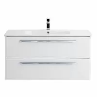 Cezares ECO-CER-1000-2C-SO-BO Eco Тумба под раковину, белый купить  в интернет-магазине Сквирел