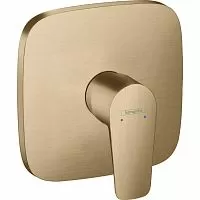 Hansgrohe 71765140 Talis E Смеситель для душа (внешняя часть), шлифованная бронза