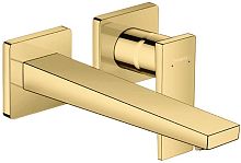 Hansgrohe 32526990 Metropol Смеситель для раковины, встраиваемый, золото