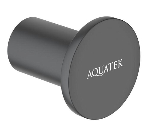 Aquatek AQ4401MB Лира Крючок, черный матовый купить в интернет-магазине Сквирел