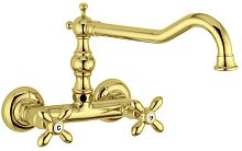 Migliore 18278 Cucina Princeton Plus Смеситель для кухни настенный, золото Migliore 18278 Cucina Princeton Plus Смеситель для кухни настенный, золото