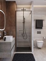 Cezares LUX LUX-B-FS-1-70-C-GM Душевая дверь в нишу