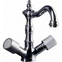 Boheme 272-Royal/CRST Royal Cristal Смеситель для умывальника, высокий, хром