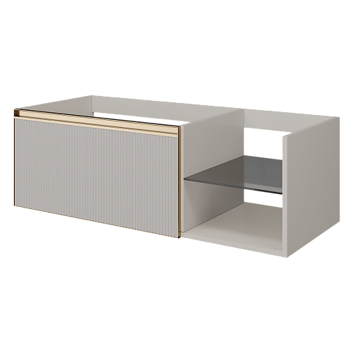 Armadi Art QUATRO 790-M6-120-CM-RIB-MG Тумба купить  в интернет-магазине Сквирел