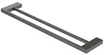 Cezares SLIDER-THD-60-GM Полотенцедержатель двойной 60 см, исполнение оружейная сталь