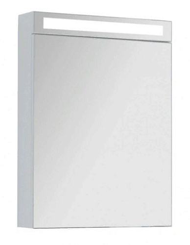 Dreja 77.9005W MAX Шкаф зеркальный 60 см, белый глянец купить  в интернет-магазине Сквирел