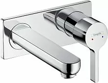 Hansgrohe 31162000 Metris S Смеситель для раковины, однорычажный, хром