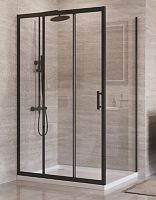 BelBagno UNO-195 UNO-195-AHF-31-120/80-C-NERO Душевой уголок
