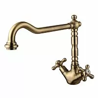 Lemark LM2805B Vintage Смеситель для кухни, бронза