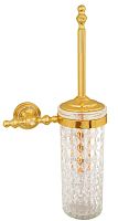 Boheme 10414 Imperiale Ершик для унитаза настенный, стекло, золото