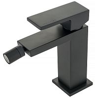 Migliore 30437 Kvant Смеситель для биде монокомандный, плоский излив, Click-clack, черный матовый