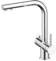 Timo 2356/00FL Saona Смеситель для кухни, с подключением фильтра/выдвижной лейкой, хром