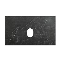 BelBagno KEP-80-MNO-W0 Marmo Столешница 90 см из керамогранита, Nero Opaco (черный матовый) купить  в интернет-магазине Сквирел