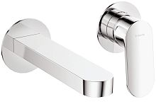 Deante BGA_055L Alpinia Смеситель для раковины настенный, с внутренней частью, хром