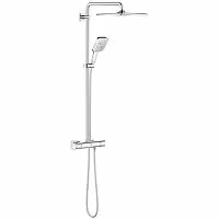 Grohe 26649000 Rainshower SmartActive 310 MONO Душевая система CUBE с термостатом, 1 режим