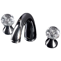 Boheme 277-FL Flora Смеситель для умывальника, на 3 отверстия, хром