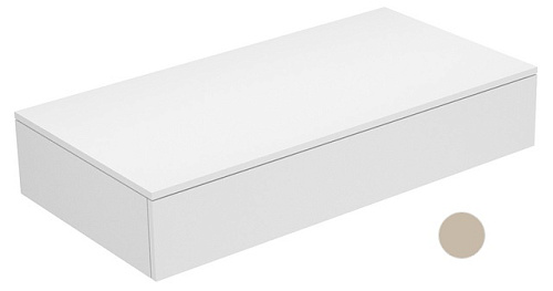 Keuco 31750450000 Edition 400 Тумба боковая 105х53.5 см, кашемир/кашемир купить недорого в интернет-магазине Сквирел