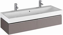 Geberit iCon 840122000 Шкафчик под раковину 1190x240x477 мм, платина, глянец, лак купить  в интернет-магазине Сквирел