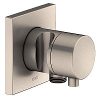 Keuco 59556051202 IXMO Переключатель на 2 потребителя, встраиваемый DN 15, никель шлифованный