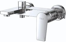 D&K DA1323201 Rhein.Lessing Смеситель для ванны, хром