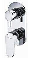 WasserKRAFT 5871 Dinkel Смеситель для ванны/душа, хромоникелевое покрытие