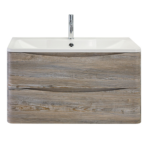 BelBagno ACQUA-800-2C-SO-PS База под раковину 80х45 см, подвесная, Pino Scania (сосна Scania) купить  в интернет-магазине Сквирел