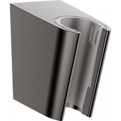Hansgrohe 28331340 Porter S Держатель ручного душа хром-черный матовый Hansgrohe 28331340 Porter S Держатель ручного душа хром-черный матовый