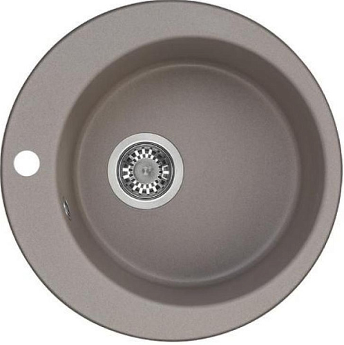 Акватон 1A711032IV250 Иверия Мойка для кухни 48 см, серый шелк
