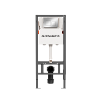 Ceramica Nova Balance/Square CN121002CH Инсталляция для унитаза, с клавишей
