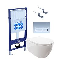 Aquatek Поларис SET AQUATEK ПОЛАРИС-024 4в1 Инсталляция с подвесным унитазом