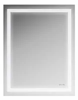 AM.PM M91AMOX0551WG Gem, Зеркало настенное с контурной LED-подсветкой, 55х70 см купить  в интернет-магазине Сквирел