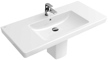 Villeroy & Boch 7175A0R3 Subway 2.0 Раковина для мебели 100х48 см, Pergamon CeramicPlus